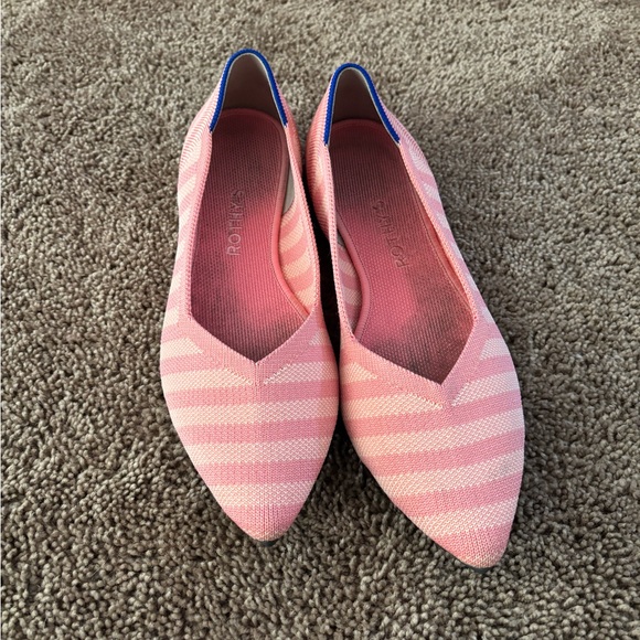 Rothy's The Point in Macaron Stripe - Picture 10 of 10